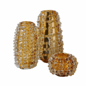 JARRA VIDRO MANUAL AMBAR