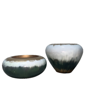 TAÇA MADEIRA REDONDA